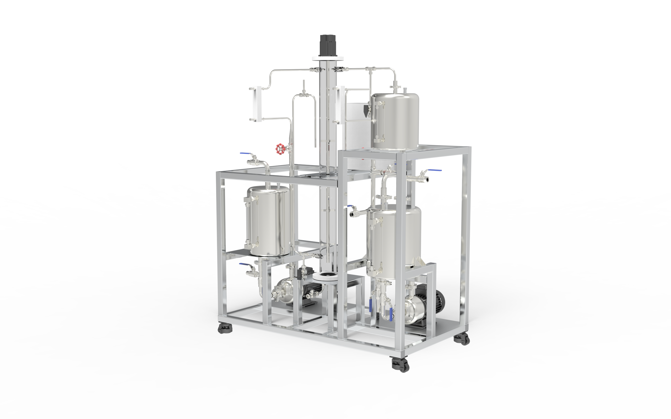 筛板塔萃取实验装置